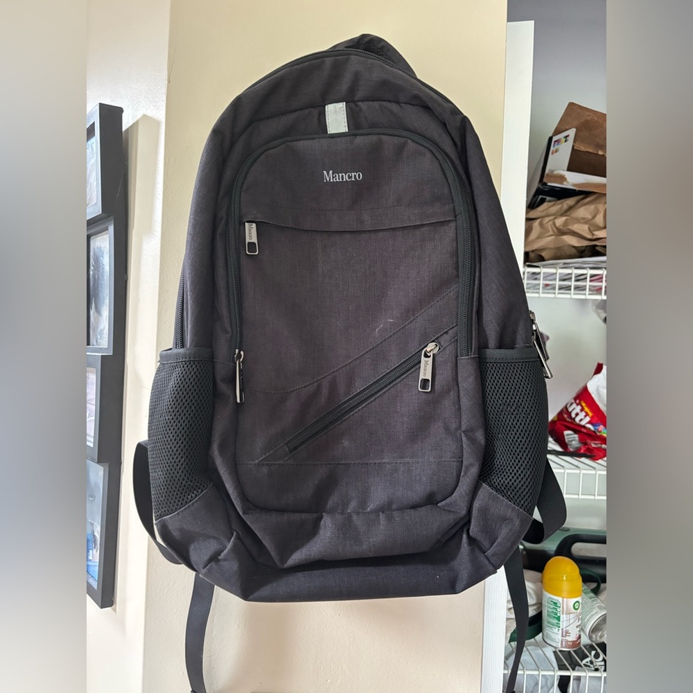 Mancro Multi-Compartment Backpack